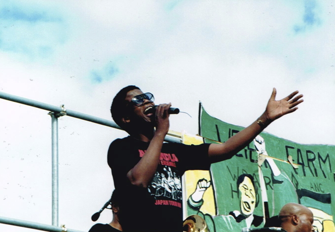 _ Members of Amandla performing their hearts out, in what was for them, for Nelson Mandela and for the audience as well a truly magical moment in time.  _ Members of Amandla performing their hearts out, in what was for them, for Nelson Mandela and for the audience as well a truly magical moment in time.