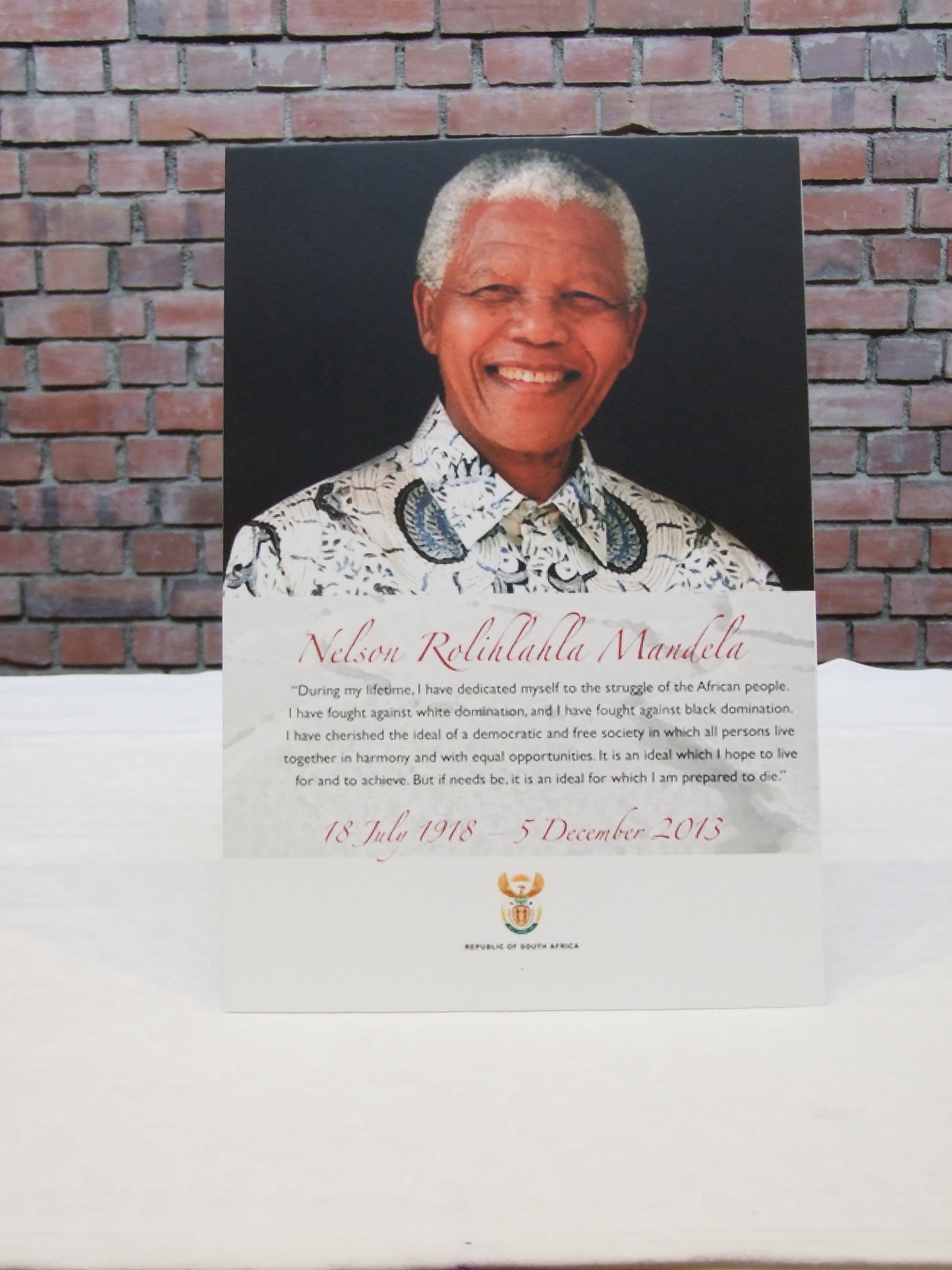 _ Nelson Mandela — Tata Madiba. 1918 - 2013  _ Nelson Mandela — Tata Madiba. 1918 - 2013